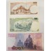 THAILAND 1969-2001 . TWO 2 - FIVE HUNDRED 500 BAHT BANKNOTES
